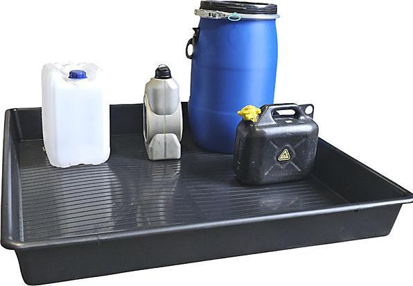 Actual product image eurokraft basic PE sump tray for small containers