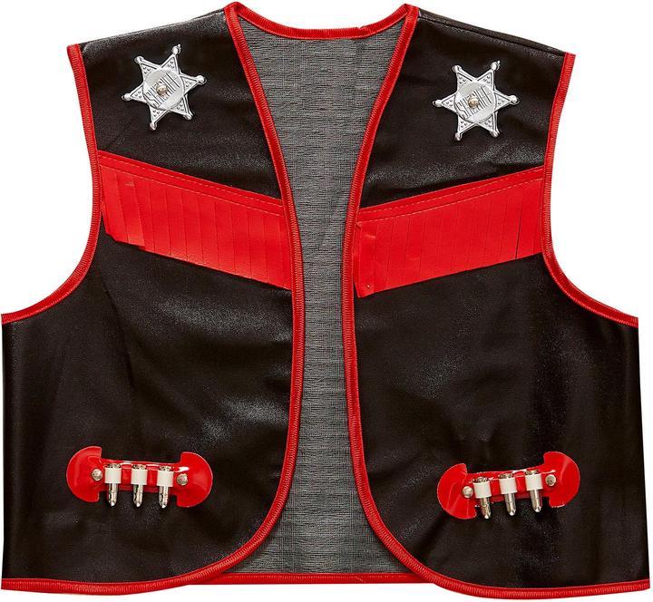 Actual product image Widmann Cowboy gilet costume (140)