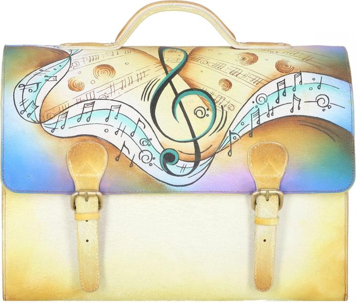 Image du produit Greenland Nature Art+Craft Porte-documents en cuir 41 cm Compartiment pour ordinateur portable