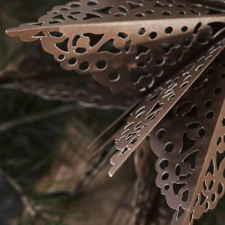 Actual product image House Doctor Weihnachtsbaumstern, Clip, Braun