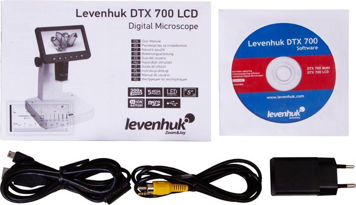 Actual product image Levenhuk DTX 700 LCD digital microscope