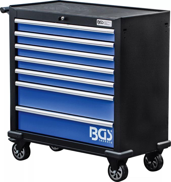 Produktbild BGS - Werkstattwagen XL, 7 Schubladen, mit 301 Werkzeugen (301x)