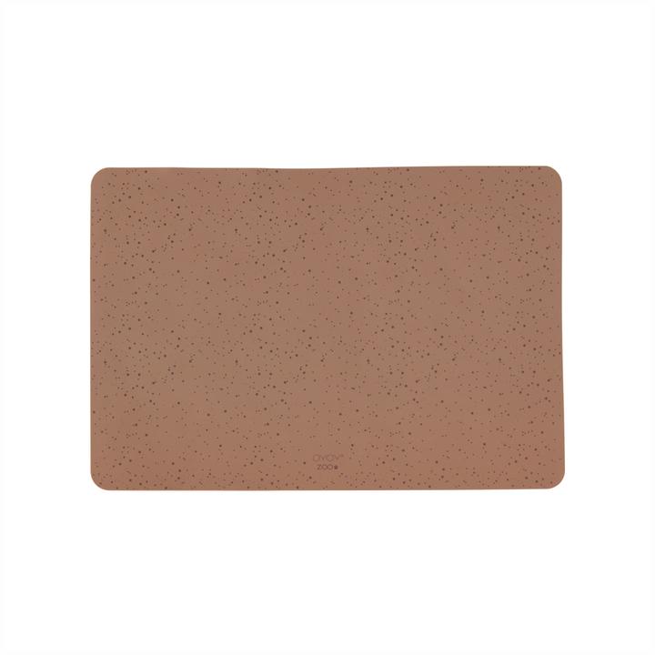 Actual product image Oyoy ZOO - Koko Dog Bowl Mat - Brown (Z60000)