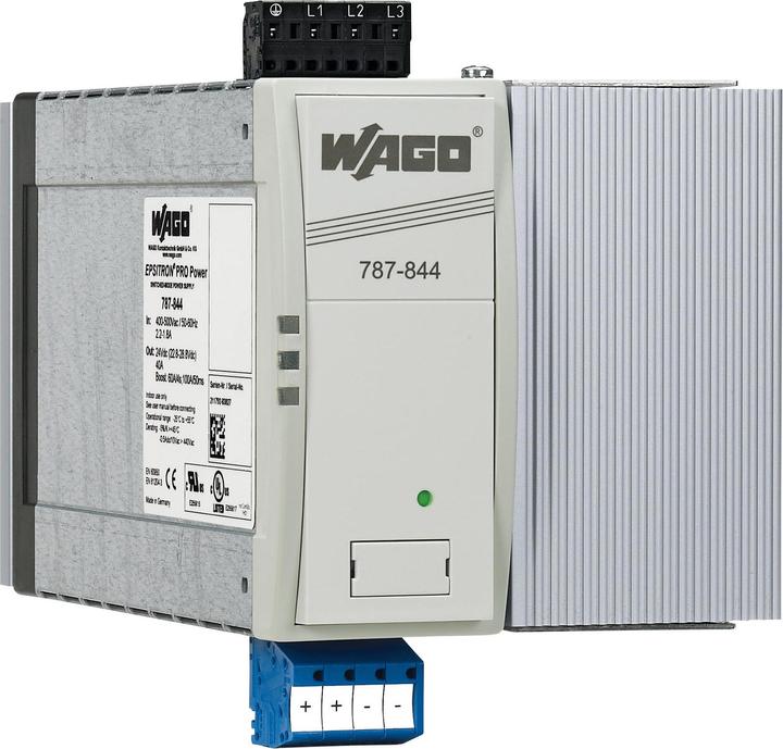 Image du produit Wago Alimentation sur rail DIN (DIN-Rail