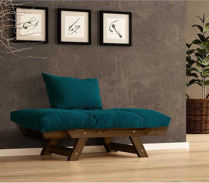 Petrolgrün, Walnuss