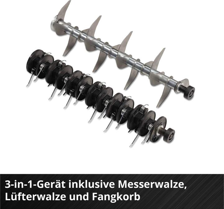 Actual product image Einhell GE-SA 36/35 Li-Solo battery-powered scarifier aerator