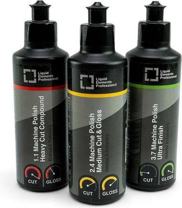 Actual product image Liquid Elements Polish set of 3 (250 ml)