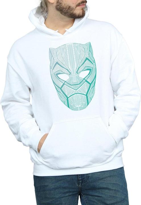 Produktbild Schwarzer Panther Stammesmaske Hoodie (L)