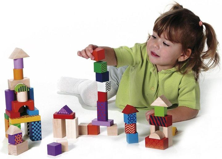 Actual product image Eichhorn Color wooden blocks 50