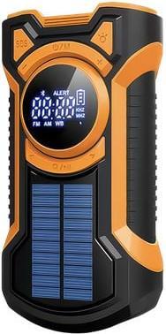 Produktbild Xtorm 5000 mAh Emergency Radio with Solar Panel, black/orange (AM, FM)