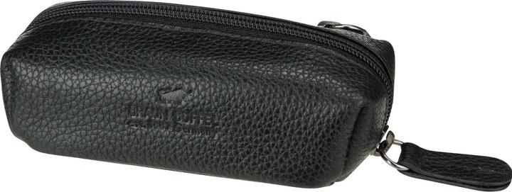 Actual product image Braun Büffel Prato leather key case 9 cm