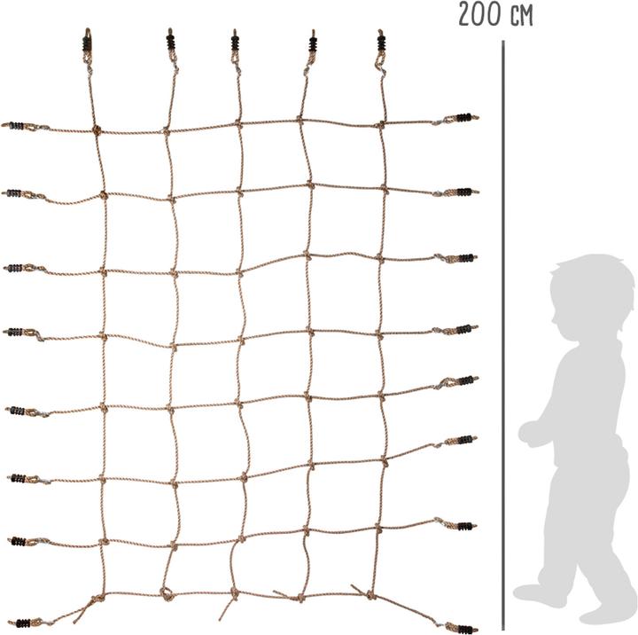Immagine prodotto small foot Kletternetz mit Achterhaken