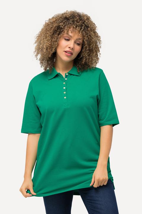 Actual product image Ulla Popken Pique Polo Shirt (62)