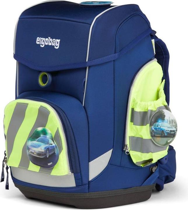 Produktbild Ergobag Fluo-Zip Set mit Reflektor und Seitentaschen Gelb