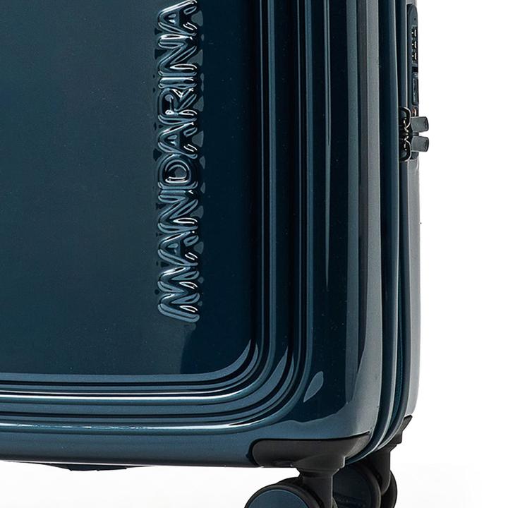 Actual product image Mandarina Duck Logoduck + Metal 4 Rollen Trolley S 55 cm mit Dehnfalte (41 l)
