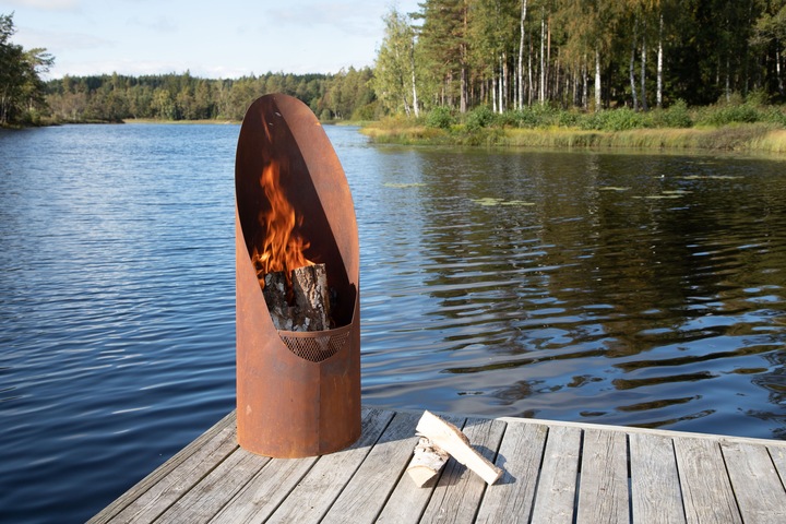Actual product image Ebuy24 Bastian garden fireplace