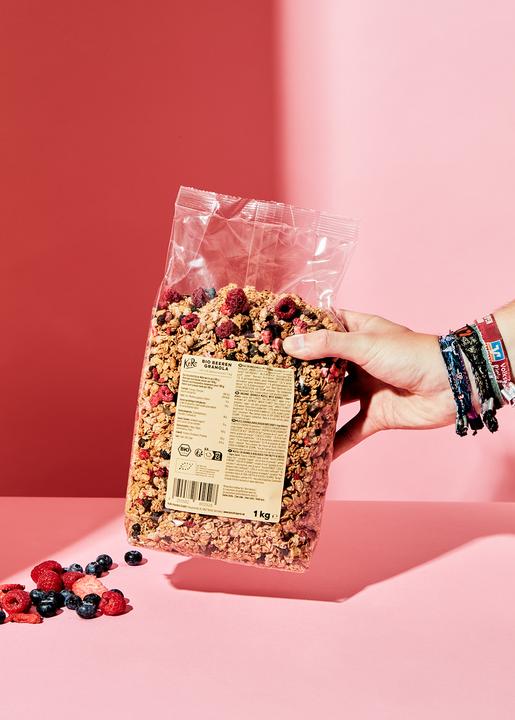 Produktbild KoRo Bio Granola Müsli mit Beeren (1000 g)
