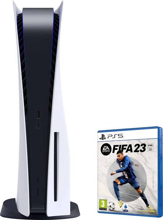 Sony Playstation PS5 FIFA 23 Package825 GB, white