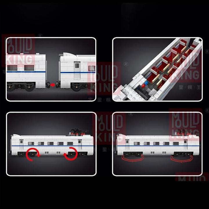 Produktbild Mould King Schnellzug