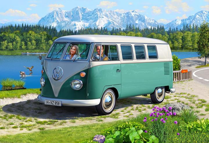 Actual product image Revell Model Set VW T1 Bus