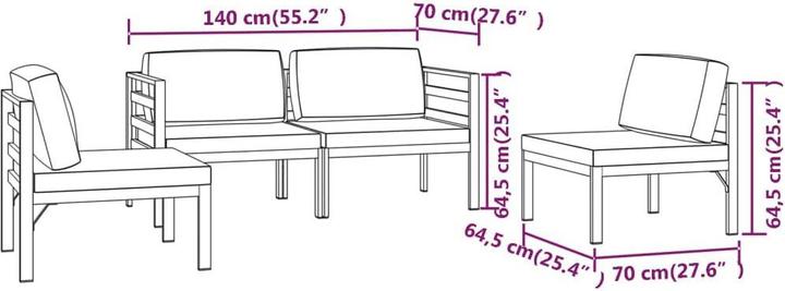 Produktbild vidaXL Louis