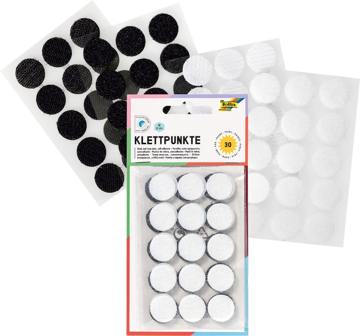 Actual product image Folia Velcro points (20 mm)