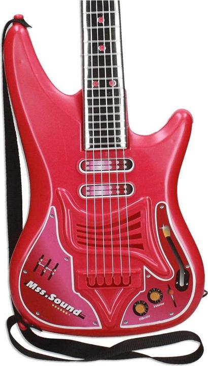 Immagine prodotto Reig Chitarra per bambini microfono rosso (Inglese, Spagnolo)