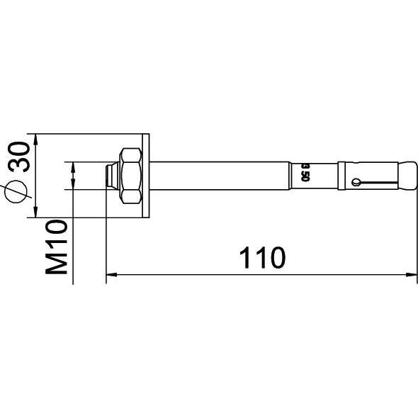Thumbnail - OBO Bettermann, Dübel, Bolzenanker (50 Stk.)