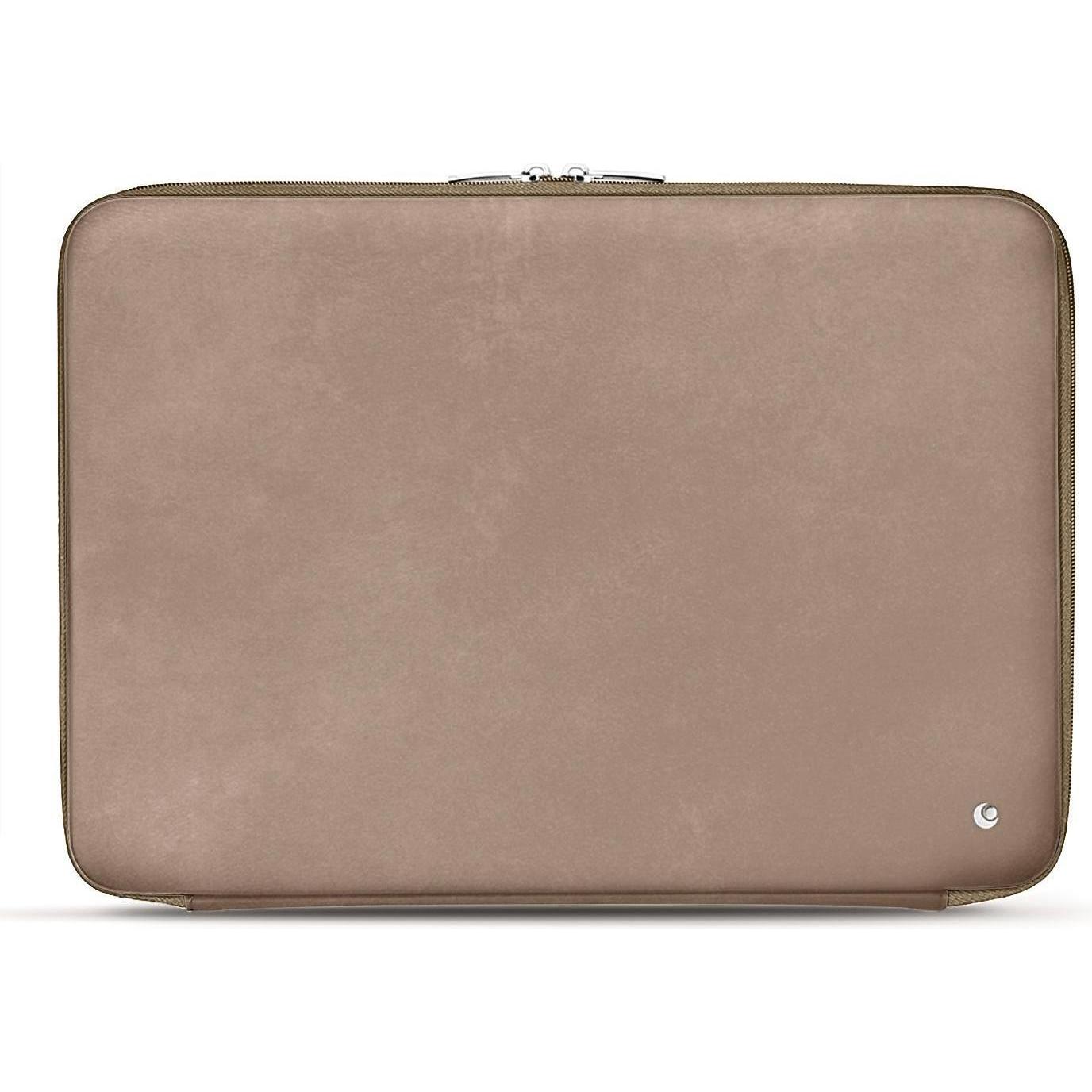 Noreve Lederhülle, Notebooktasche, Beige