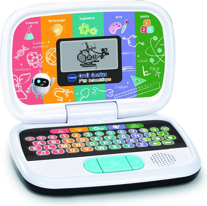Immagine prodotto VTech Ordi Genius P'tit scientifique (Francese, 3 - 7 anni)