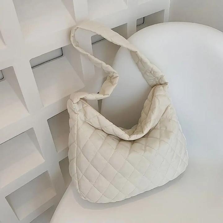 Immagine prodotto Only-Bags.Store Borsa trapuntata di grande capacità Inverno Caldo Leggero Piumino Cotone Imbottito Plaid