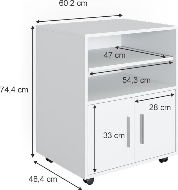 Produktbild Vicco Novak (60 x 48 x 74 cm)