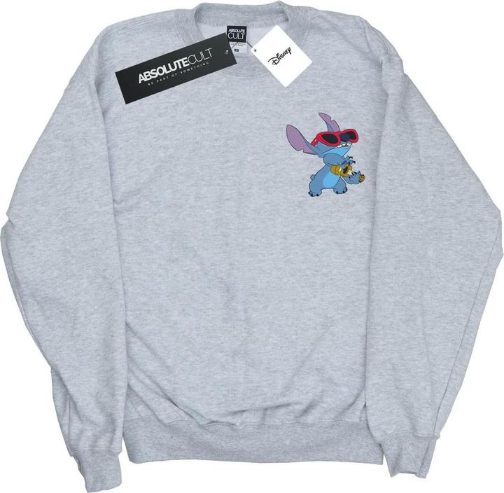 Produktbild Disney Lilo And Stitch Guitar Sweatshirt Mädchen (140, 146)