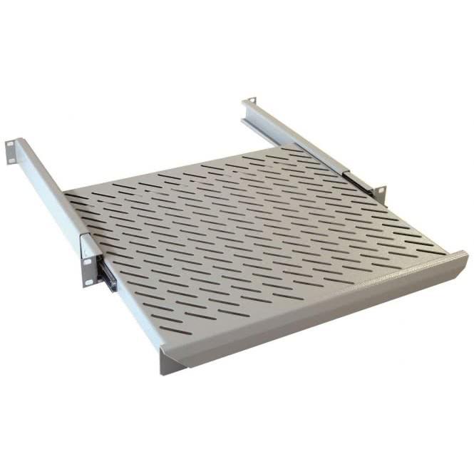 Schweitzer Rack Shelf (verschiebbar, belüftet), Serverschrank Zubehör, Grau