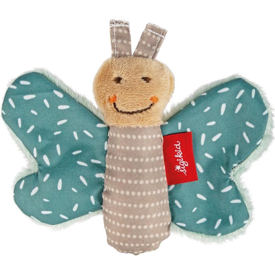 Sigikid Greifling Schmetterling petrol Yellow ** (43372)