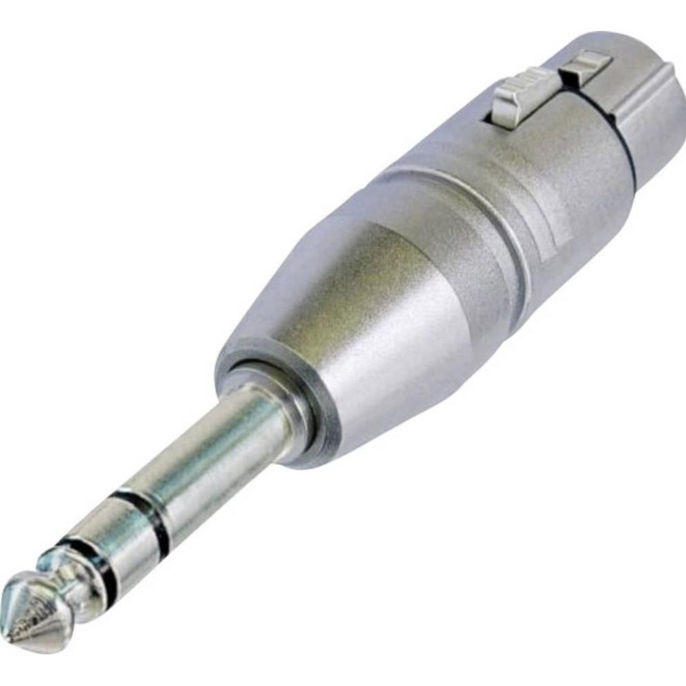Neutrik NA3FP, Audioadapter (Klinkenadapter), Audio Adapter, Grau
