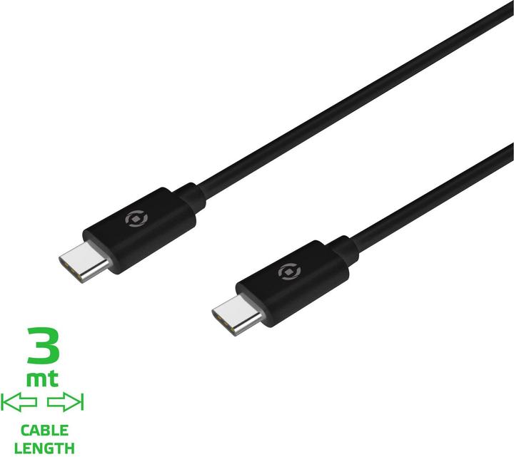 Produktbild Celly Cable (3 m, USB 3.2 Gen 1, 60 W)