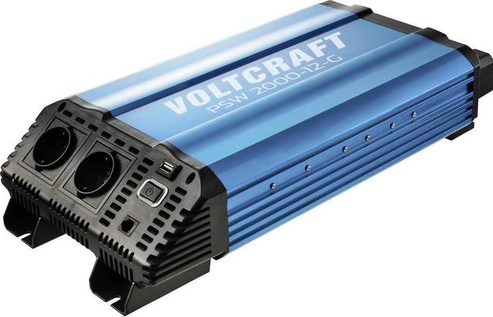 Voltcraft Wechselrichter PSW 2000-12-G 2000 W 12 V/DC - 230 V/AC reine Sinuswell