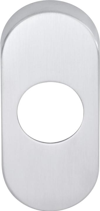 Ogro Dorma lever handle rose Premium 6621 | with retaining spring | 22mm satin stainless steel (Door set)