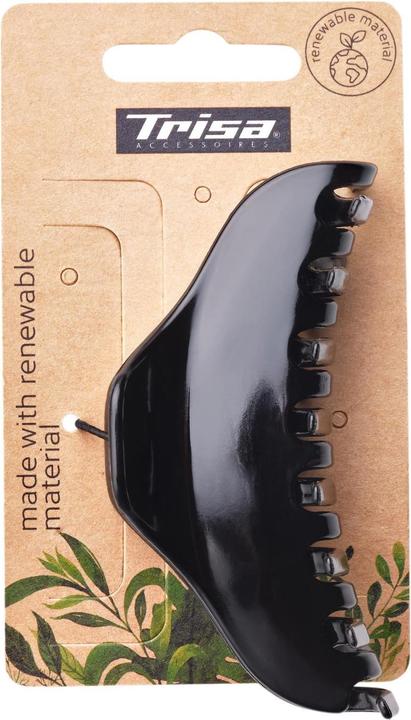 Immagine prodotto Trisa Capelli - Morsetto per capelli ECO nero 9cm (1 pz.)
