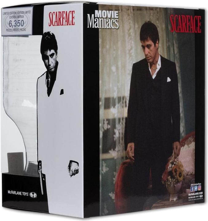 Produktbild McFarlane Scarface Movie Maniacs PVC Statue Tony Montana 17 cm