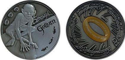 Fanattik Lord of the Rings: Gollum - collectible coin