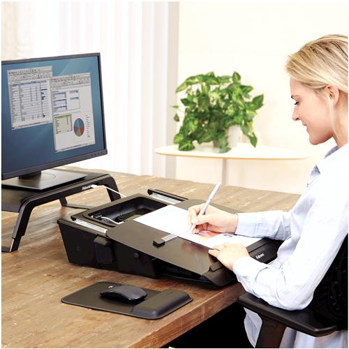 Productafbeelding Fellowes Documenthouder Hana Zwart (18 x 43 x 64 cm)