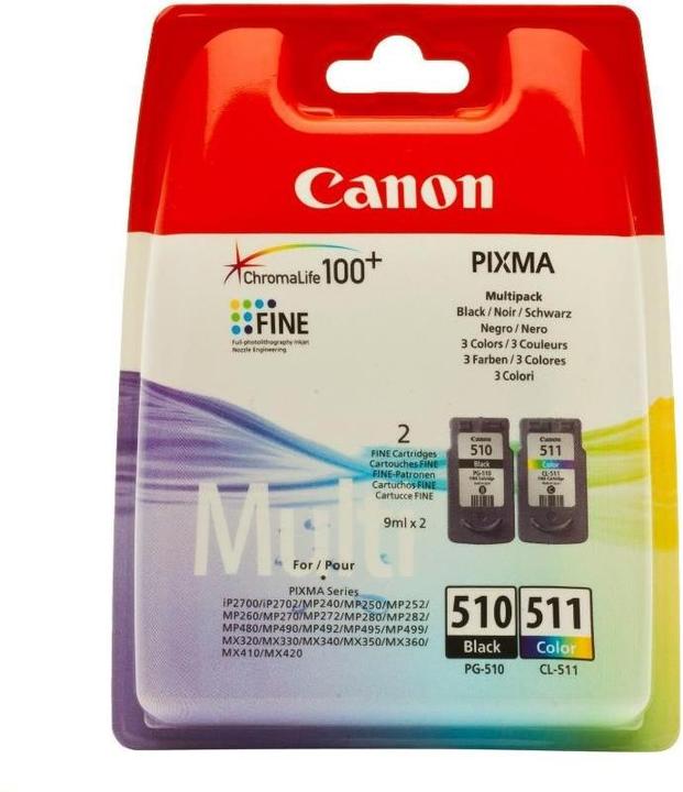 Productafbeelding Canon PG-510/CL-511 Voordeelpakket (BK, C, M, Y)