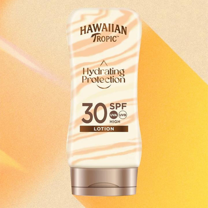 Actual product image Hawaiian Tropic Hydrating Protection (Sun lotion, Suntan cream, SPF 30, 180 ml)