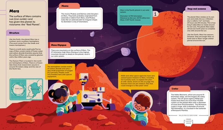 Actual product image Ameri-Siemens:Exploring Space (English, German, Anne Ameri-Siemens, Anton Hallmann, Little Gestalten, 2024)