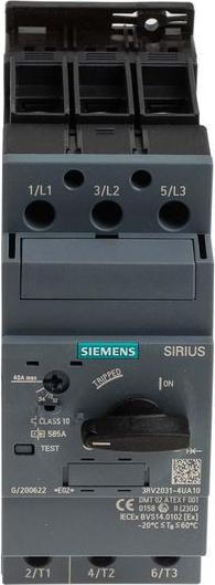 Immagine prodotto Siemens Interruttore automatico, S2, classe 10