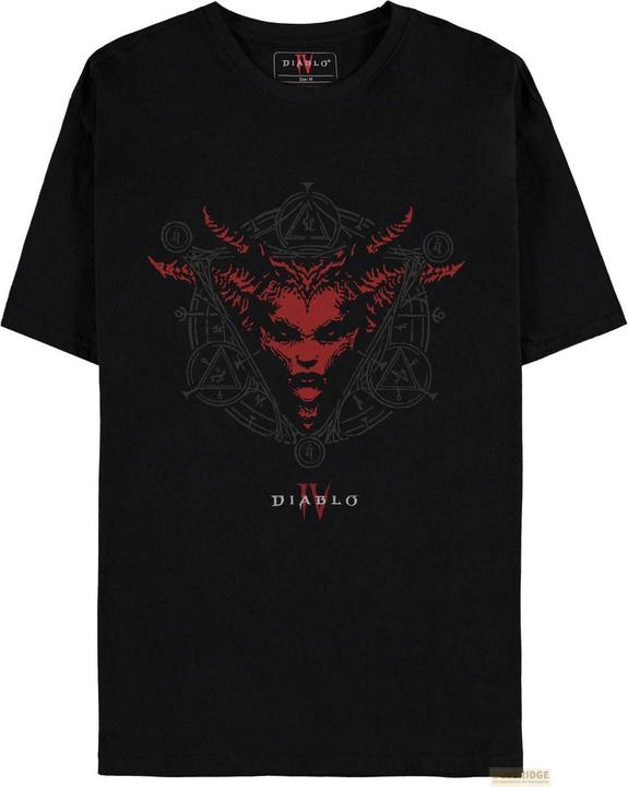 Immagine prodotto Difuzed Maglietta Diablo IV Sigillo di Lilith (S) (S)