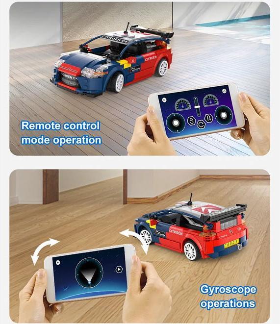 Actual product image Cada Citro?n C4WRC (scale 1:20, remote-controlled)