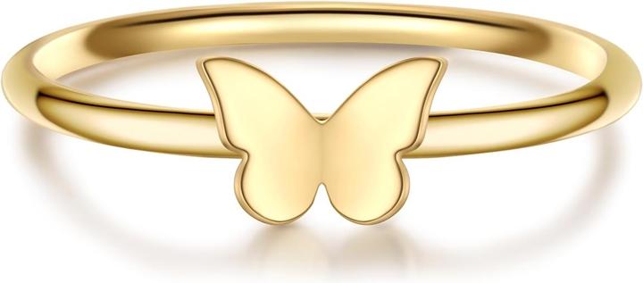 Immagine prodotto Glanzstücke München Ring Sterling Silber gelbgold - 38182 (58, 925 Argento)
